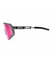SCICON AEROSCOPE ANTHRACITE GREY SUNGLASSES (PINK LENS)