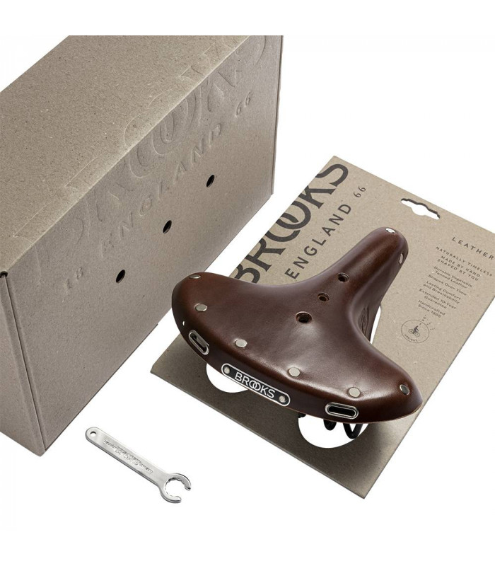 BROOKS B72 SADDLE (BROWN)