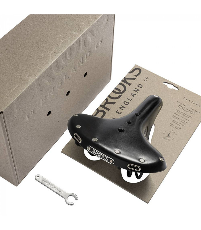 BROOKS B72 SADDLE (BLACK)