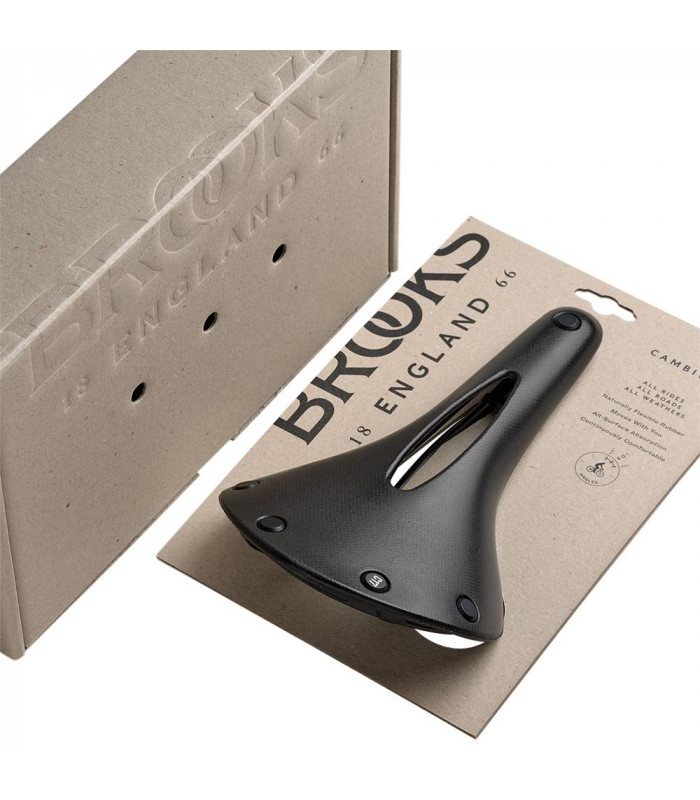 BROOKS CAMBIUM C17 CARVED SADDLE (BLACK)