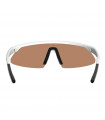 BOLLE MICRO EDGE WHITE MATTE SUNGLASSES (PHANTOM BROWN RED PHOTOCHROMIC LENS)