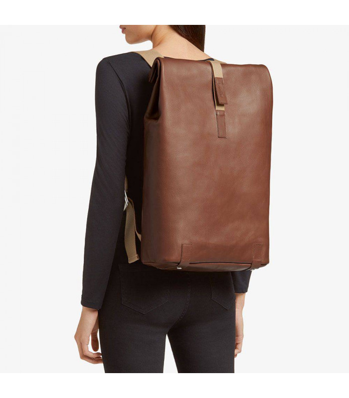 BROOKS PICKWICK LEATHER BACVKPACK 26L (BROWN)