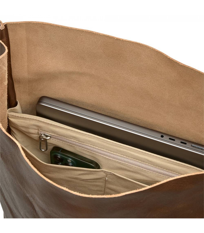 MOCHILA BROOKS PICKWICK PIEL 26L (MARRÓN)