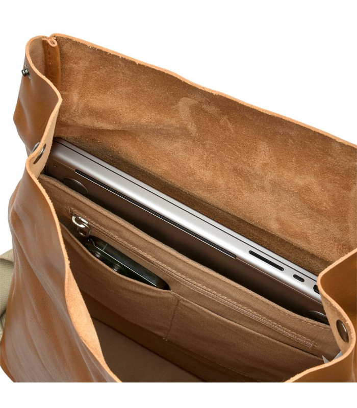 MOCHILA BROOKS PICKWICK PIEL 12L (COGNAC)