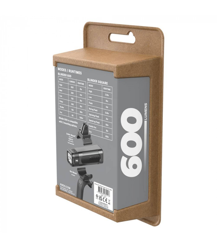 KNOG BLINDER 600 + BLINDER SQUARE LIGHTS SET