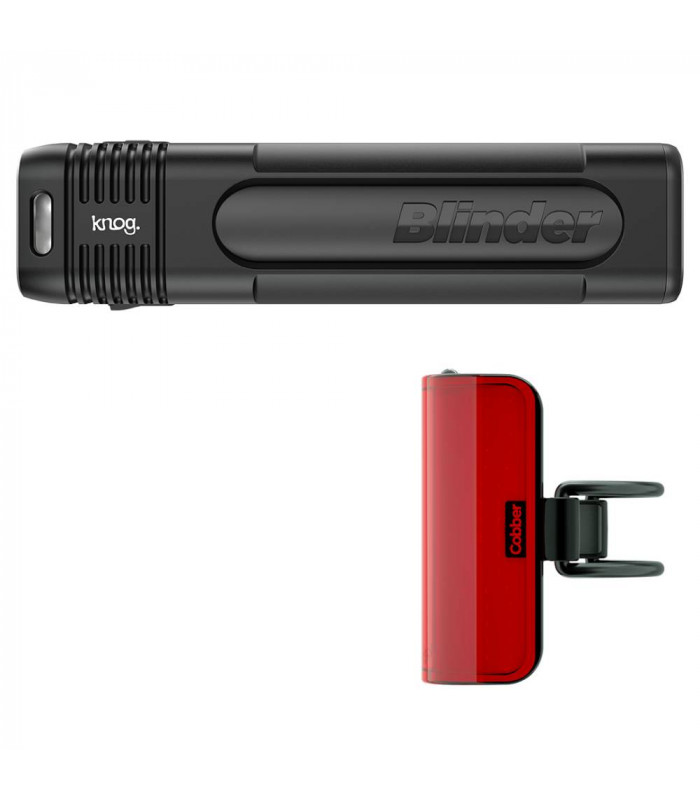 JUEGO LUCES KNOG BLINDER 900 + MID COBBER