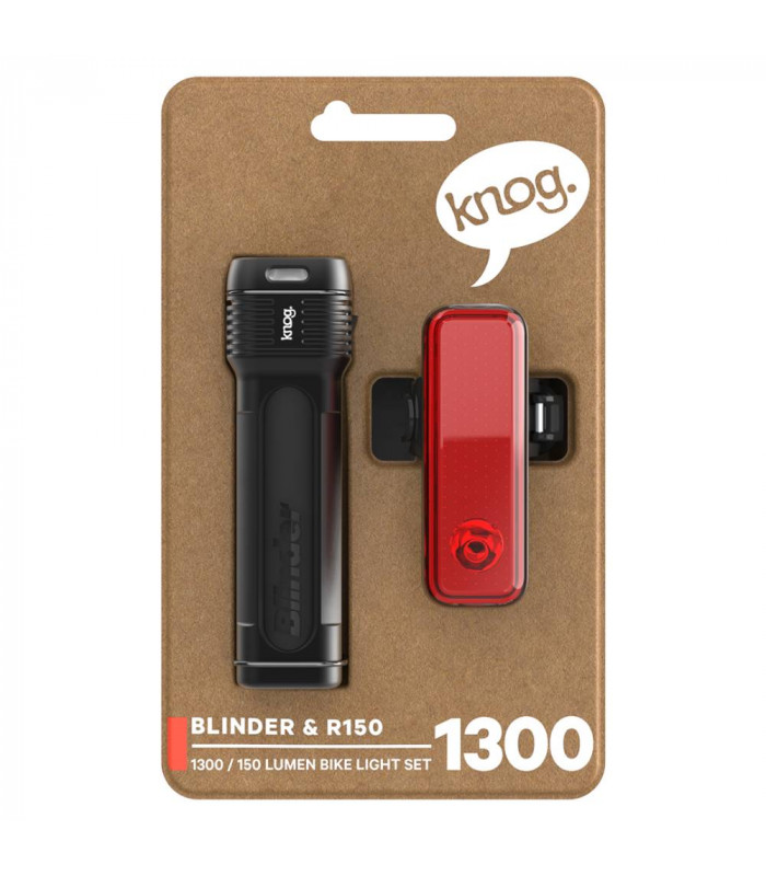 KNOG BLINDER 1300 + BLINDER R-150 LIGHTS SET
