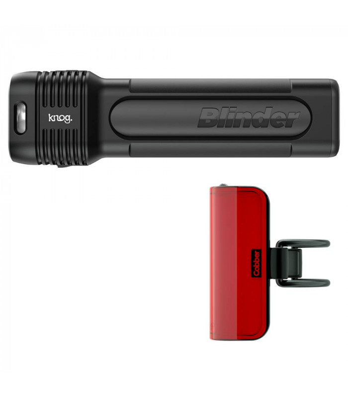 JUEGO LUCES KNOG BLINDER 1300 + MID COBBER