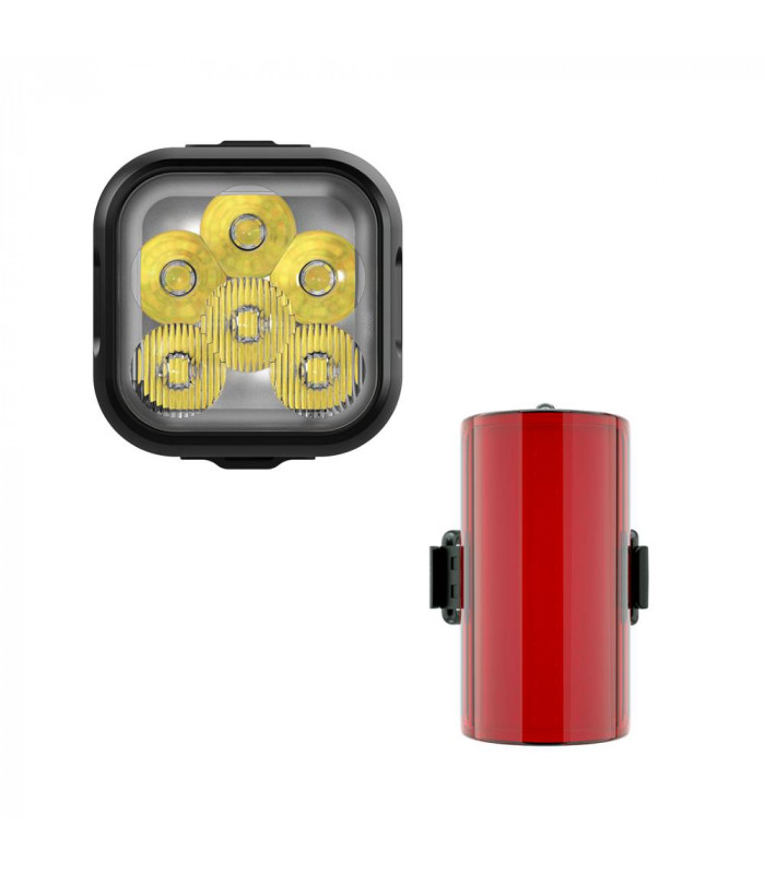 KNOG BLINDER 1300 + MID COBBER LIGHTS SET