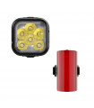 JUEGO LUCES KNOG BLINDER 1300 + MID COBBER