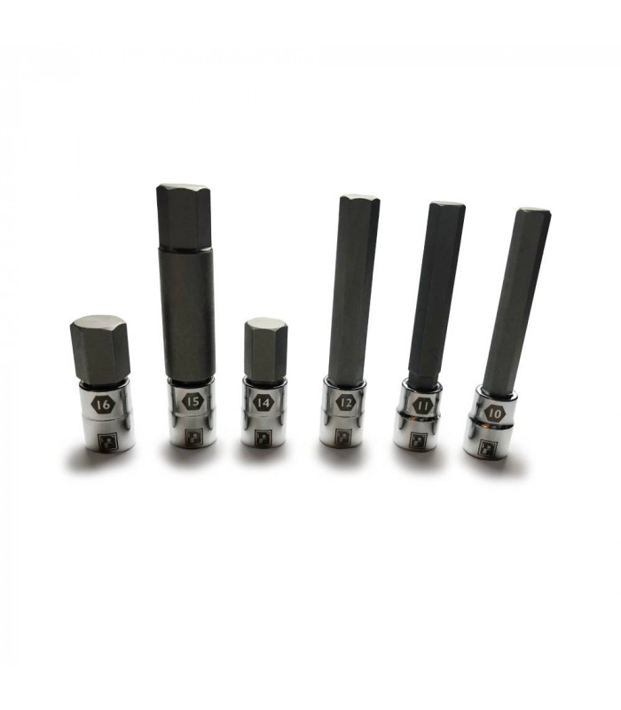 PEDRO'S LARGE SIZES HEX BIT SET (6 PIECES)