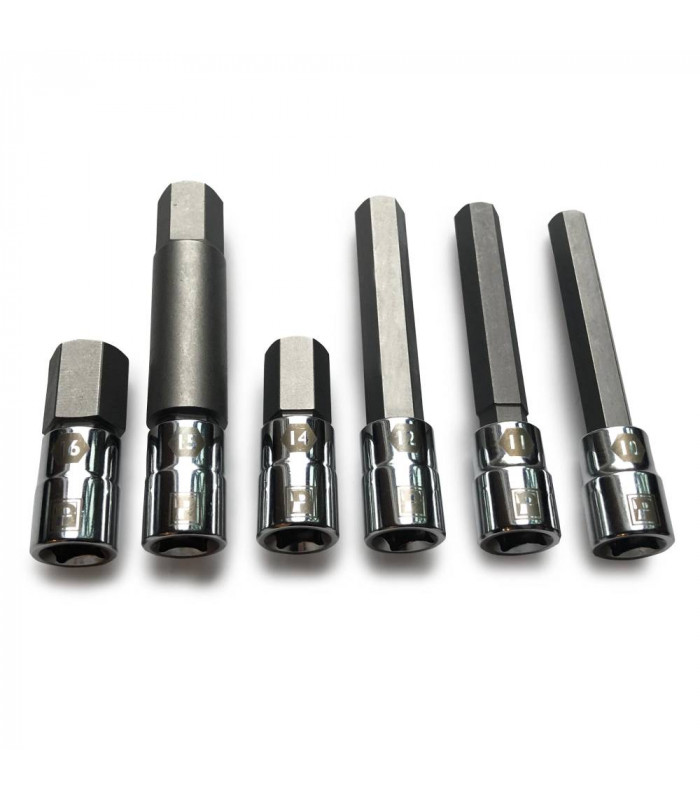 PEDRO'S LARGE SIZES HEX BIT SET (6 PIECES)
