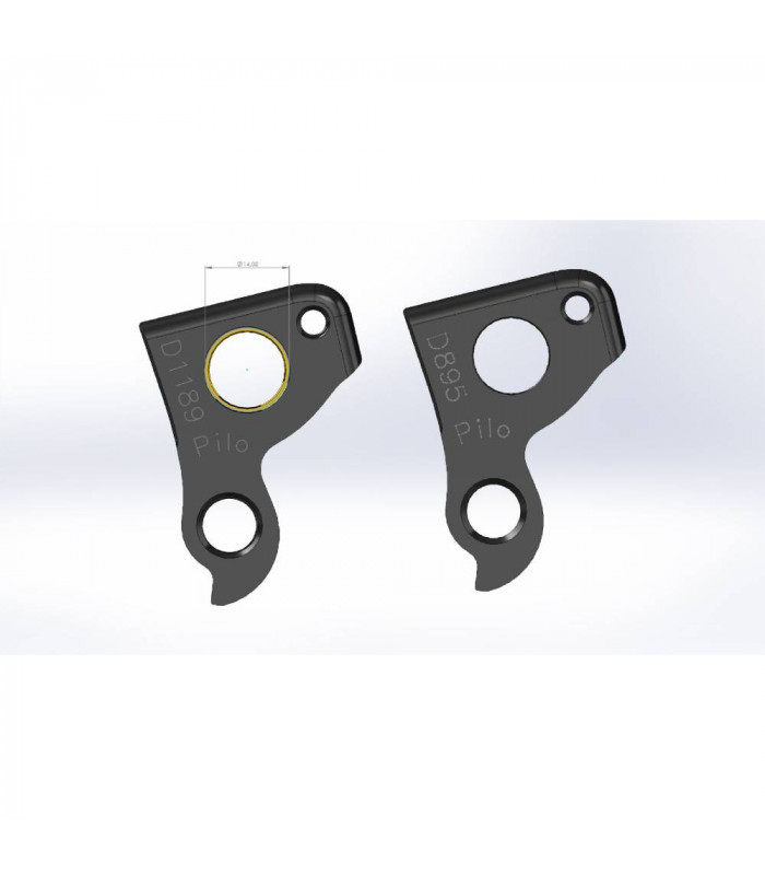 PATA CAMBIO PILO D1189 DE ROSA, WILIER