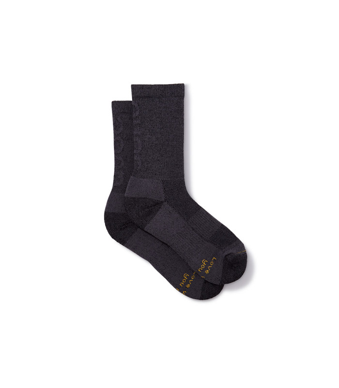 QUOC EXTRA FINE MERINO WOOL SOCKS (CHARCOAL)