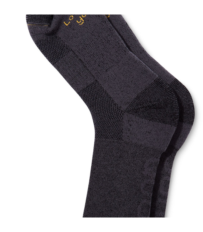 QUOC EXTRA FINE MERINO WOOL SOCKS (CHARCOAL)
