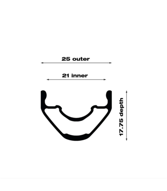 WTB KOM LIGHT i21 29" TCS 2.0 RIM (32 HOLES)