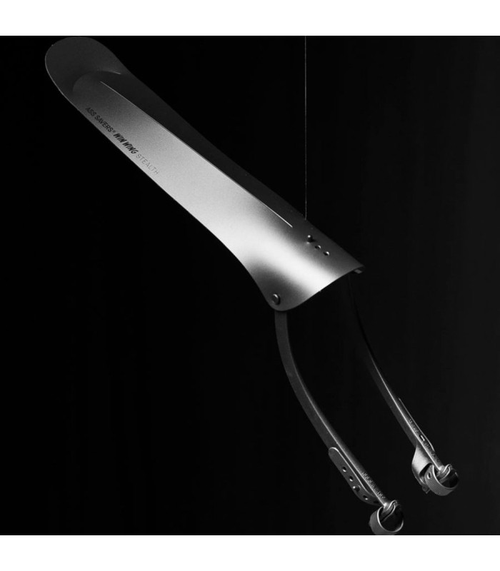 ASS SAVERS WIN WING 2 GRAVEL REAR MUDGUARD (STEALTH)
