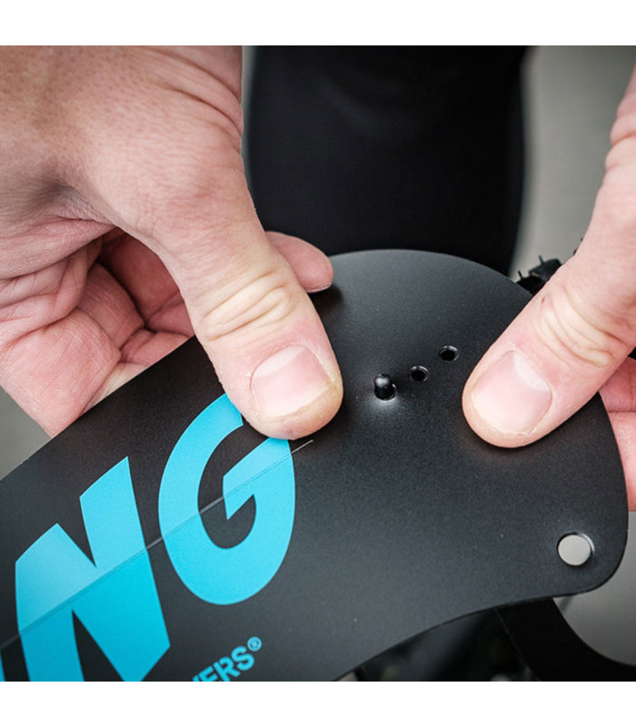 GUARDABARROS TRASERO ASS SAVERS WIN WING 2 GRAVEL (STEALTH)