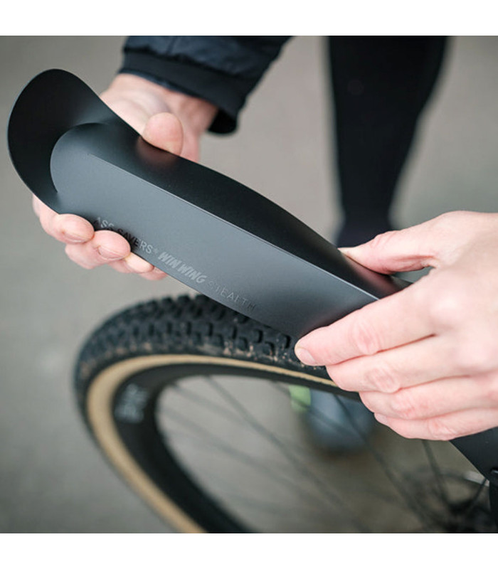 ASS SAVERS WIN WING 2 GRAVEL REAR MUDGUARD (STEALTH)
