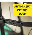 ASS SAVERS WIN WING 2 GRAVEL REAR MUDGUARD (STEALTH)
