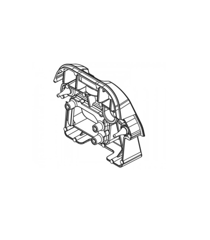 POLINI E-P3 DOWN TUBE LOWER BATTERY COVER (FIRST VERSION)