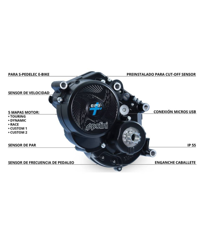 MOTOR E-BIKE POLINI E-P3+ MX EVO
