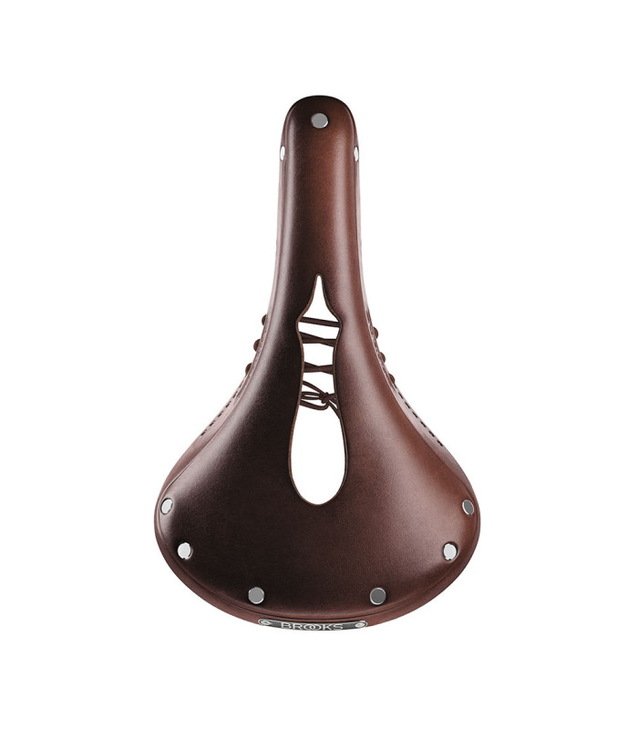 BROOKS B17 CARVED SADDLE (BROWN)