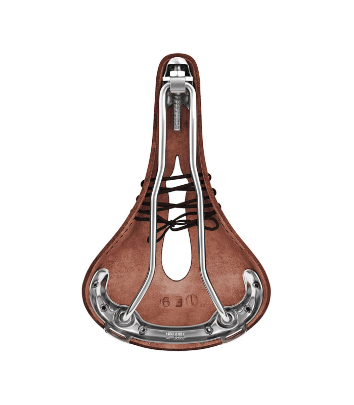 BROOKS B17 CARVED SADDLE (BROWN)