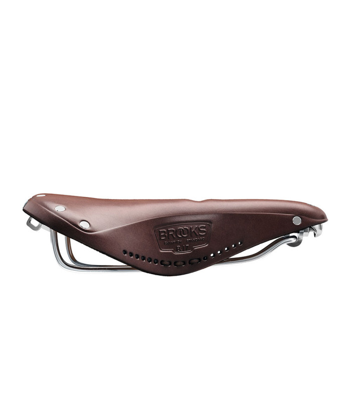 BROOKS B17 CARVED SADDLE (BROWN)