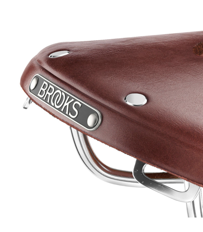 SILLÍN BROOKS B17 CARVED (MARRÓN)