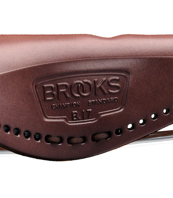 SILLÍN BROOKS B17 CARVED (MARRÓN)