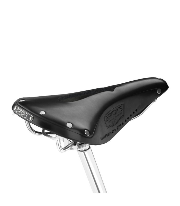 SILLÍN BROOKS B17 CARVED (NEGRO)