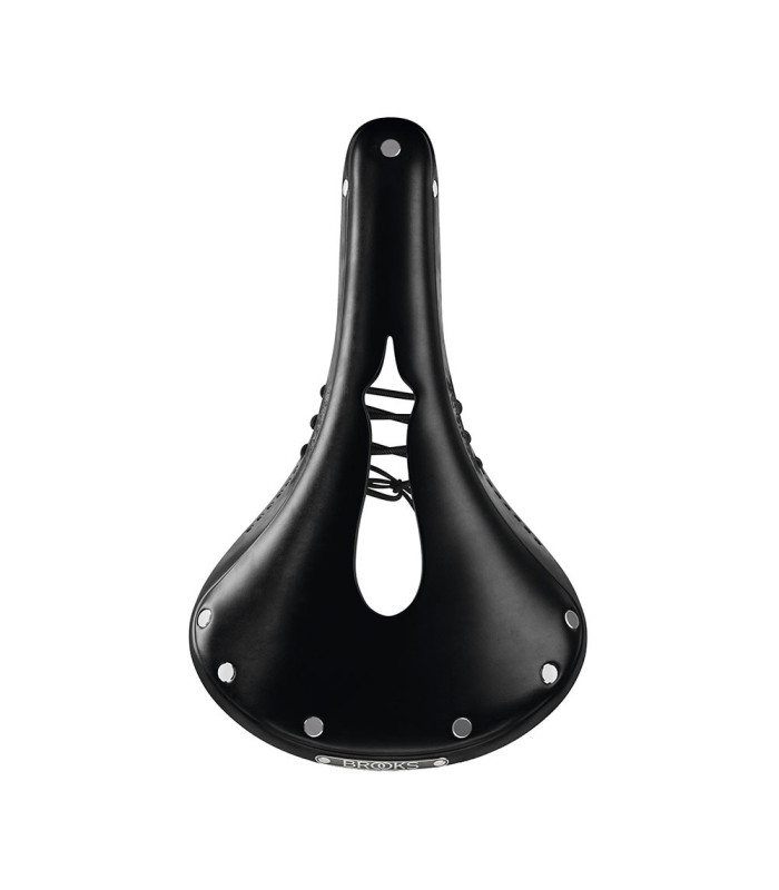 BROOKS B17 CARVED SADDLE (BLACK)