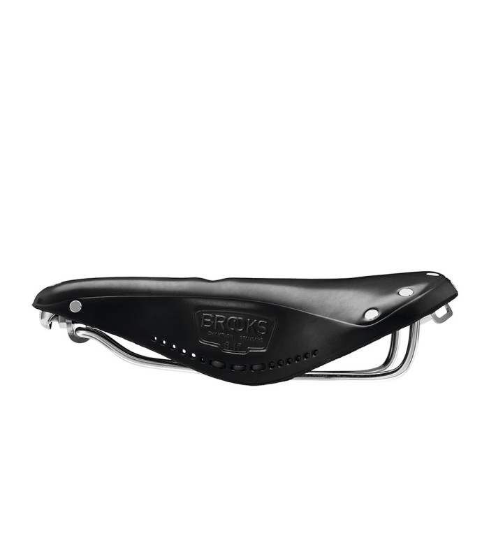 BROOKS B17 CARVED SADDLE (BLACK)