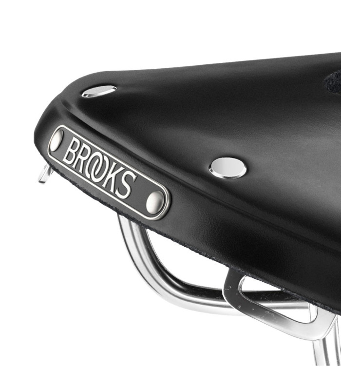 SILLÍN BROOKS B17 CARVED (NEGRO)