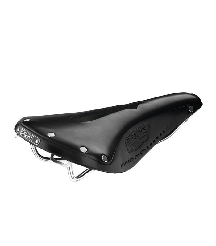 BROOKS B17 CARVED SADDLE (BLACK)