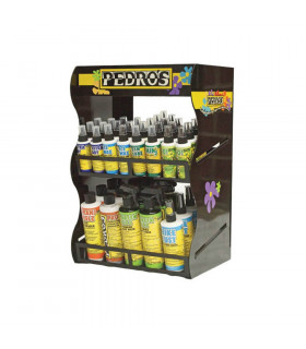 PEDRO'S METALLIC DISPLAY (WHITHOUT PRODUCT)