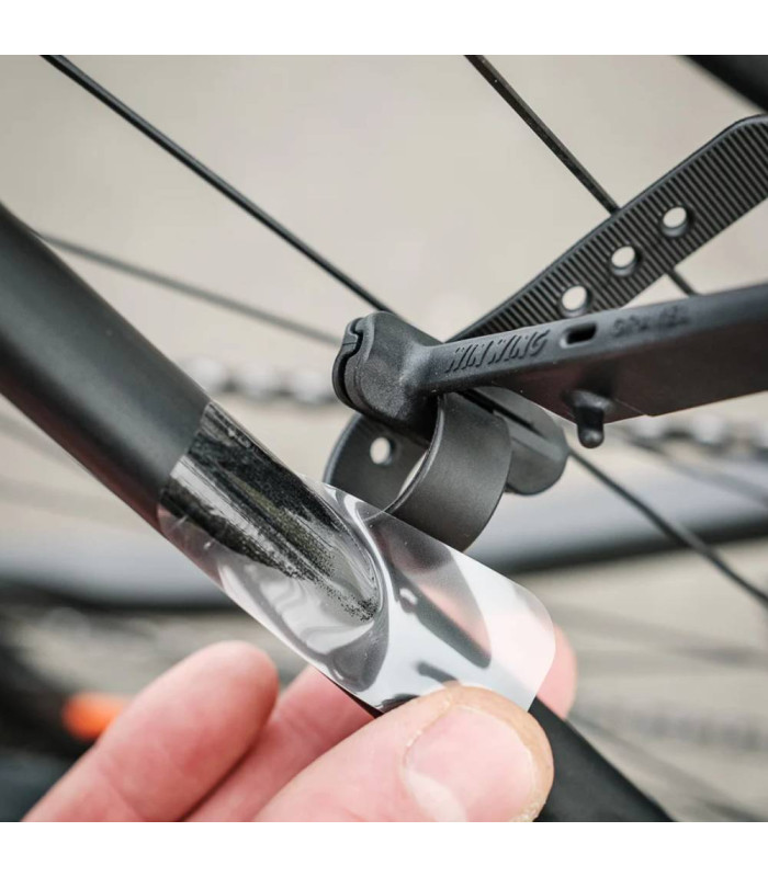 ASS SAVERS WIN WING ROAD 2 REAR FENDER (BLACK DOT)