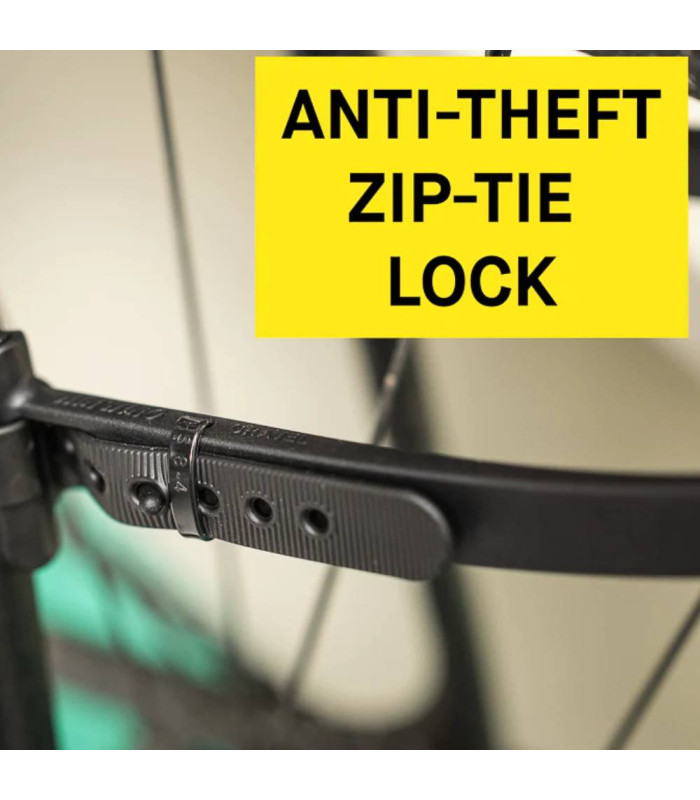 ASS SAVERS WIN WING ROAD 2 REAR FENDER (BLACK DOT)