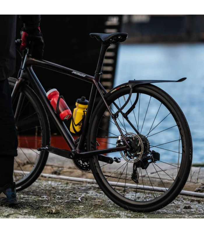 ASS SAVERS WIN WING ROAD 2 REAR FENDER (BLACK DOT)