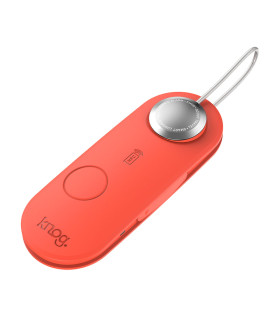 KNOG SCOUT TRAVEL LUGGAGE ALARM AND FINDER (RED)