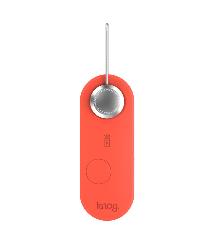 KNOG SCOUT TRAVEL LUGGAGE ALARM AND FINDER (RED)