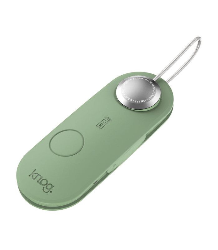 PACK ALARMA-LOCALIZADOR EQUIPAJE KNOG SCOUT TRAVEL (NEGRO/VERDE)