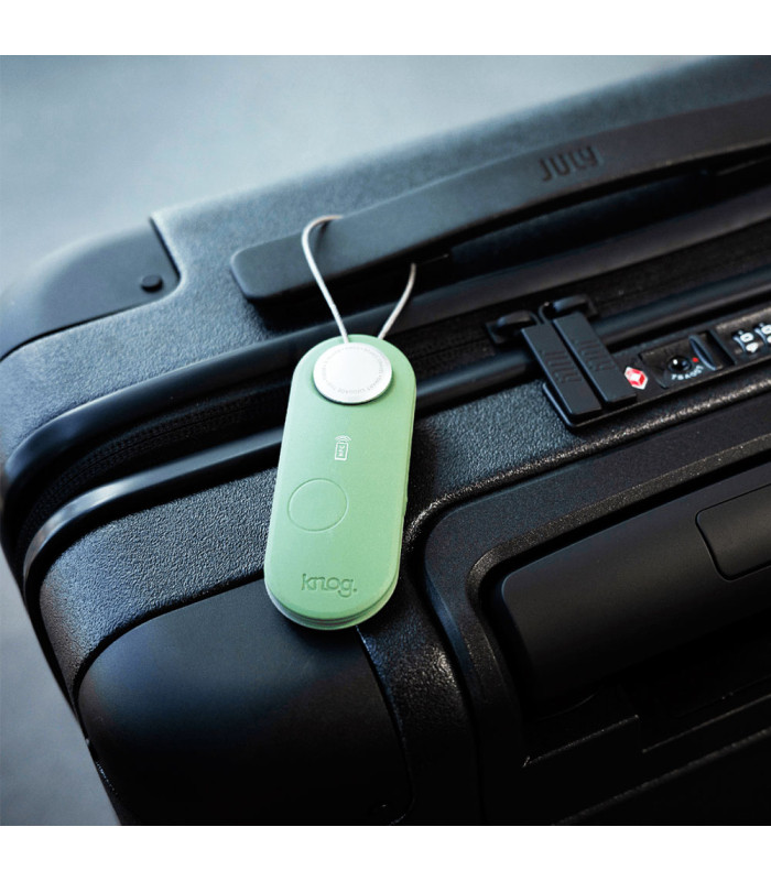 PACK ALARMA-LOCALIZADOR EQUIPAJE KNOG SCOUT TRAVEL (NEGRO/VERDE)