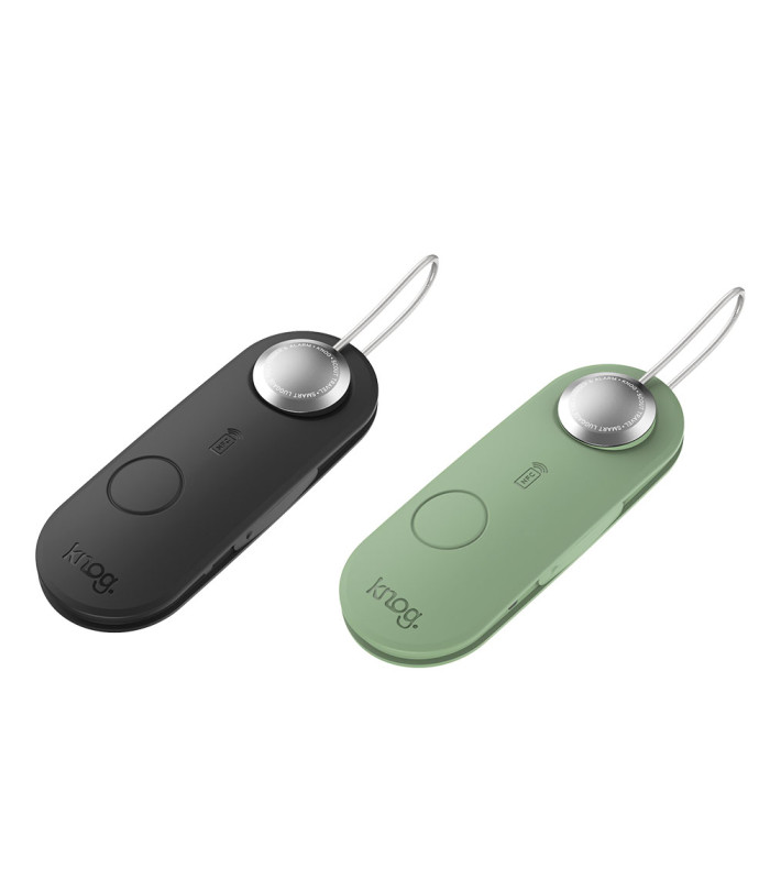 PACK ALARMA-LOCALIZADOR EQUIPAJE KNOG SCOUT TRAVEL (NEGRO/VERDE)