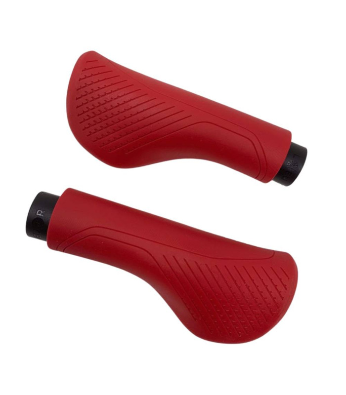 ERGON GS1-L EVO GRIPS BODIES (CHILI RED)
