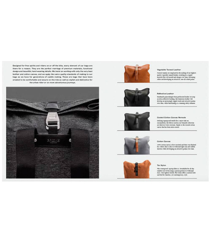 MOCHILA BROOKS PICKWICK PIEL 12L (MARRÓN)