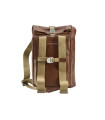 BROOKS PICKWICK LEATHER BACKPACK 12L (DARK TAN BROWN)