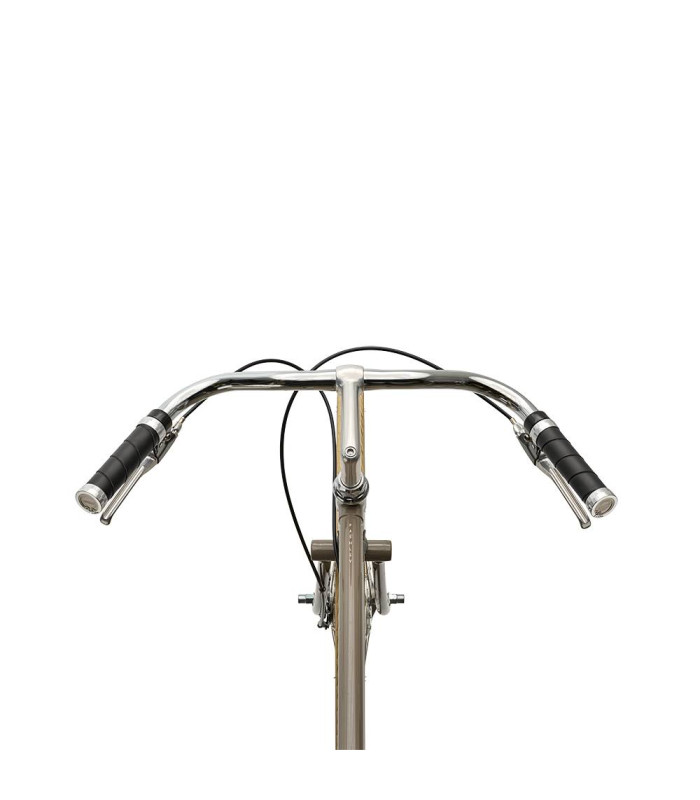 BROOKS SLENDER LEATHER GRIPS (BLACK/130 MM-130 MM)