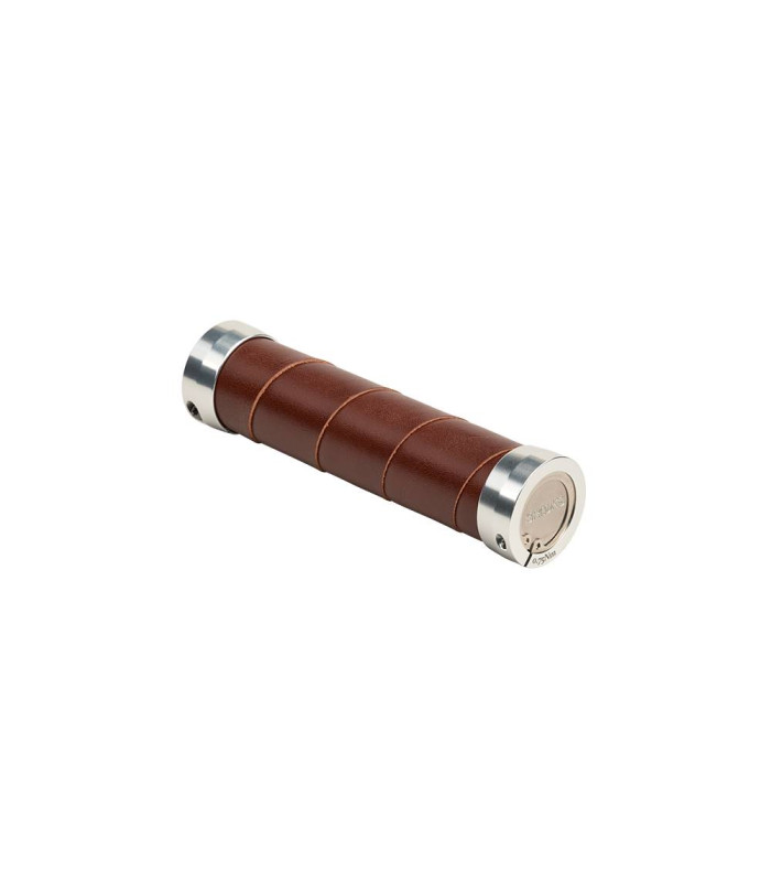 BROOKS SLENDER LEATHER GRIPS (BROWN/130 MM-130 MM)